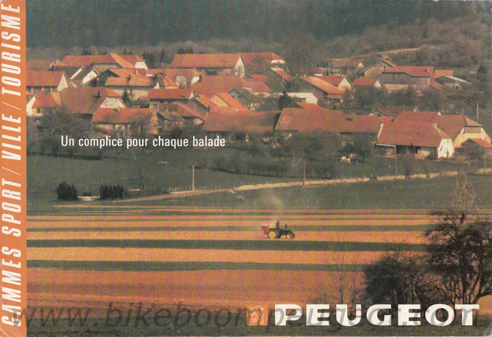 Peugeot 1986 France Brochure